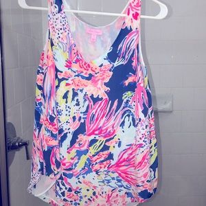 Lilly Pulitzer sleeveless top. Size small.